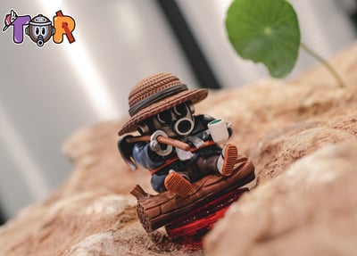 【售罄展示追加請私訊客服@toystationtw】七龍珠 鳥山明系列009 鋤頭鳥山明 X TOR-Studio4