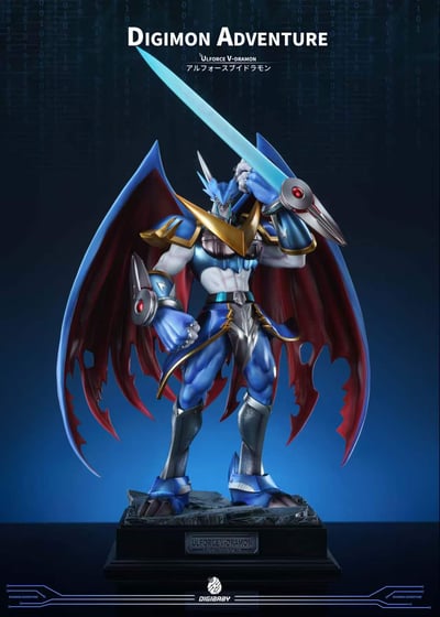 【預購】數碼寶貝 站姿系列第一彈 究極V龍獸 X digibaby工作室2