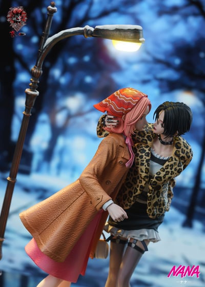 【售罄展示追加請私訊客服@toystationtw】NANA 親吻名場面雕像 大崎娜娜&小松奈奈 X Weare A Design5