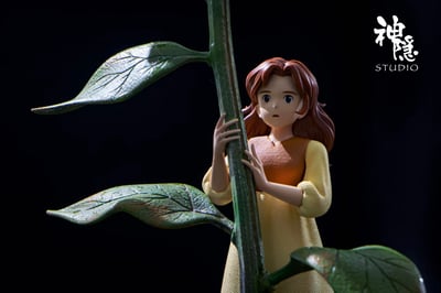 【售罄展示追加請私訊客服@toystationtw】宮崎駿 借物少女-仰望世界的瞬間 X 神隱工作室5