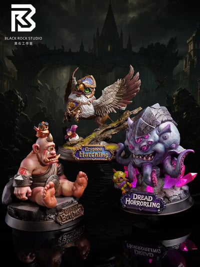 【預購】魔獸世界 Q版獅鷲寶寶&眼魔寶寶&食人魔寶寶 X BRS黑石2