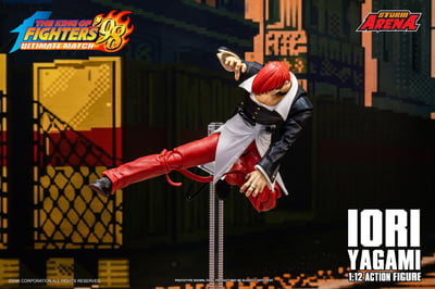 【售罄展示追加請私訊客服@toystationtw】拳皇98UM IORI YAGAMI 八神庵 KFSA04 X Storm Collectibles14
