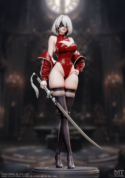 【預購】尼爾機械紀元 緊身衣2B小姐 X MT1
