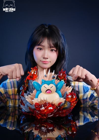 【預購】寶可夢+宮崎駿 雙配色 暴怒卡比獸卡西法 X MMLAND喵喵島5