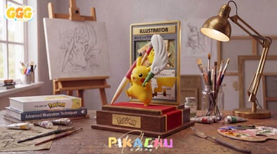 【預購】寶可夢 畫師皮卡丘 X GGG工作室4