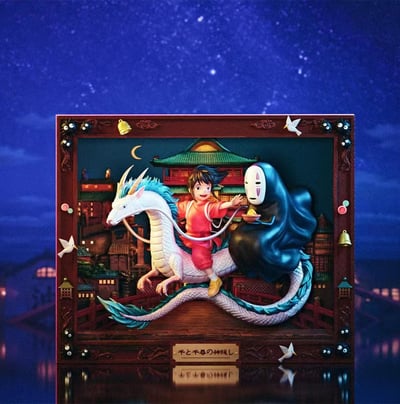 【預購】宮崎駿 藝術畫廊系列NO.4 千與千尋 X GEISHA瑰夏社1