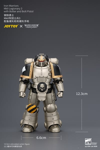 【預購】鋼鐵勇士 MkII軍團士兵3 X JOYTOY11