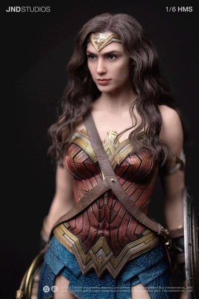 【售罄展示追加請私訊客服@toystationtw】Wonder Woman 神奇女俠 HMS系列 矽膠雕像 HMSK-001 X JND4