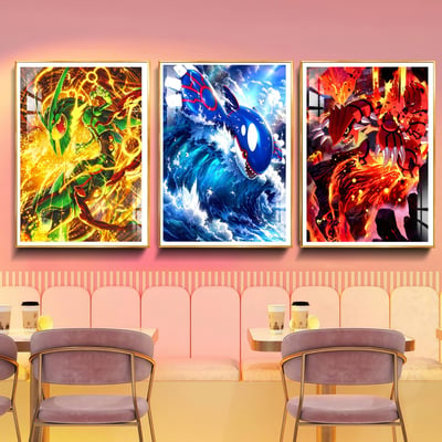 【預購】寶可夢 豐緣地區的超古代三神獸三聯 X 阿喵畫社3