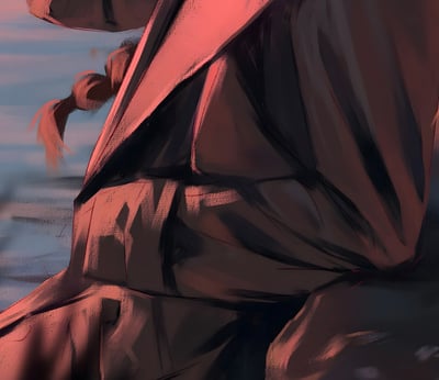 【預購】鏈鋸人《憂郁瑪奇瑪》動漫裝飾畫 X H2工作室5