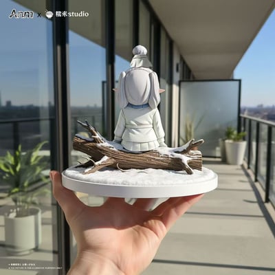 【預購】葬送的芙莉蓮 桌面系列雪地芙莉蓮 X ANM＆糯米studio3
