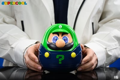 【預購】超級瑪利歐 潮玩禮品許願擺件 水管工兄弟達摩儲物蛋 X SUPERCOOL9