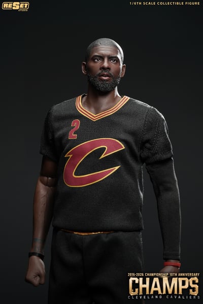 【預購】NBA 十周年紀念版 1/6收藏級可動人偶套裝 RS騎士奪冠歐文 X Reset-Studio14