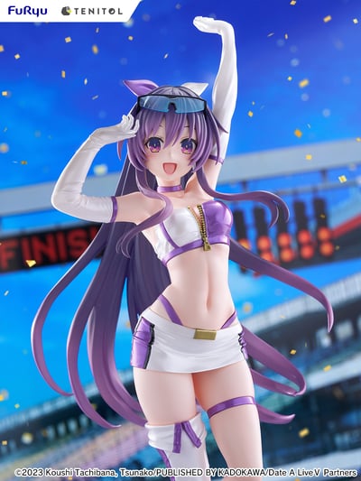 【預購】約會大作戰 夜刀神十香 賽車女王ver.手辦 X TENITOL TALL3