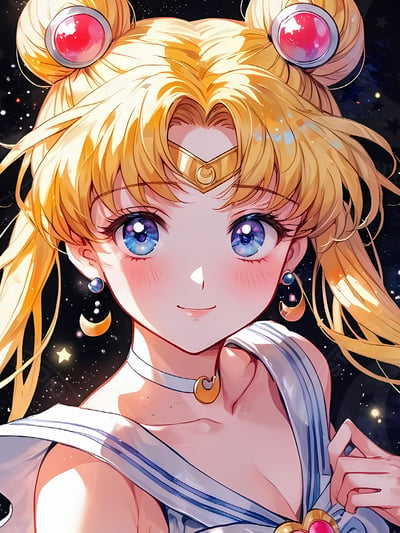 【預購】美少女戰士《玫瑰水兵月》動漫裝飾畫 X 星空工作室5