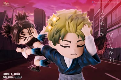 【售罄展示追加請私訊客服@toystationtw】咒術迴戰 Q版場景系列第七彈：直哉暴擊脹相 X Real Creation2