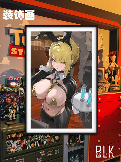 【預購】絕區零《服務員伊芙琳》動漫裝飾畫&冰箱貼 X 巴洛克工作室2
