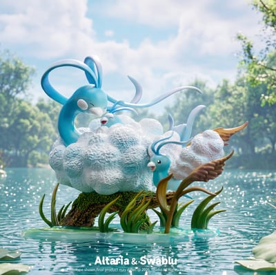 【預購】寶可夢 悠閑的七夕青鳥生態 X Raven渡鴉+kipi1