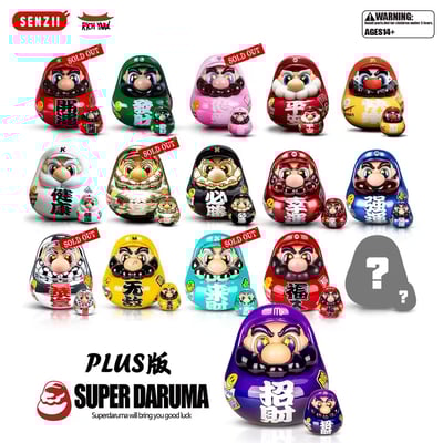 【預購】超級達摩SuperDaruma 超級達摩-十二宮《天蠍座》X SENZII千記商行9
