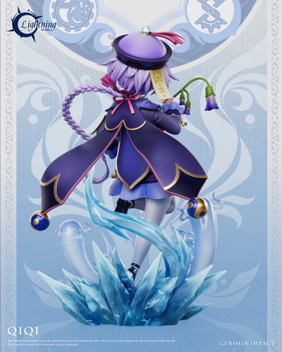 【售罄展示追加請私訊客服@toystationtw】原神 雙版本 殭屍女孩（七七）X Lightning光芒7