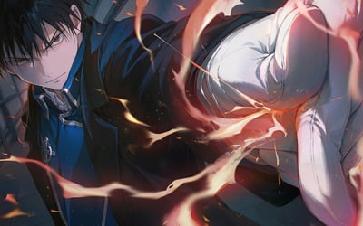 【預購】鋼之煉金術師《羅伊馬斯坦》動漫裝飾畫 X H2工作室5