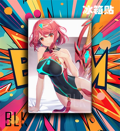 【預購】異度神劍《焰》動漫裝飾畫&冰箱貼 X 巴洛克工作室3