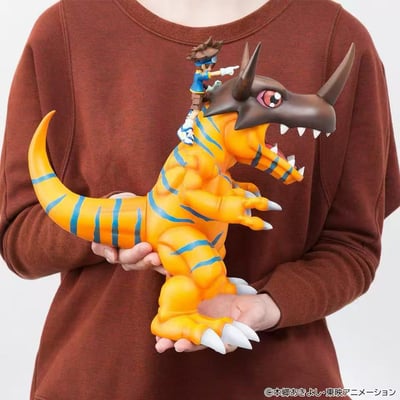 【售罄展示追加請私訊客服@toystationtw】數碼寶貝 暴龍獸&八神太一 (再版) X MegaHouse9