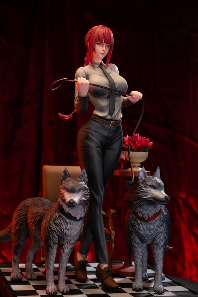 【預購】鏈鋸人 至臻系列雙頭雕第一彈 瑪奇瑪 X PolarBear-Studio3