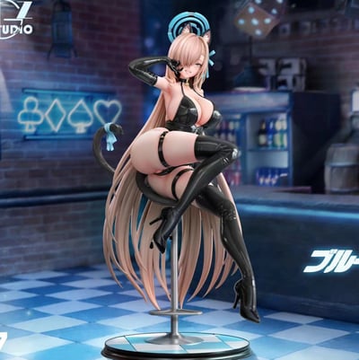 【預購】碧藍檔案 膠衣貓女郎 雙配色 明日奈 X GZ工作室1