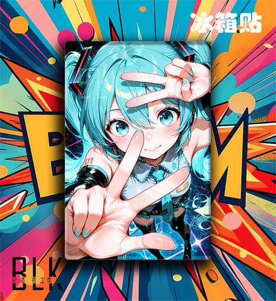 【預購】初音未來《YES初音》動漫裝飾畫&冰箱貼 X 巴洛克工作室3