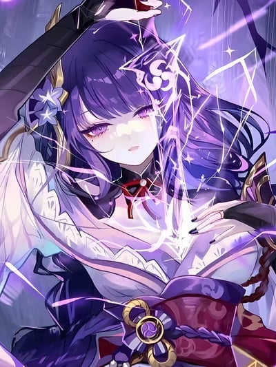 【預購】原神《拔劍雷電》動漫裝飾畫 X 星空工作室6