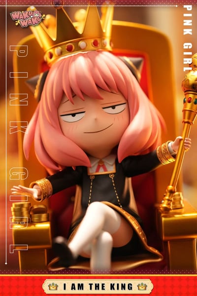 【售罄展示追加請私訊客服@toystationtw】間諜家家酒 雙比例 王之少女-安妮亞 X WAKUWAKU3