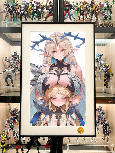 【預購】鳴潮《大小卡提希婭》動漫二次元裝飾畫 X 星空工作室2