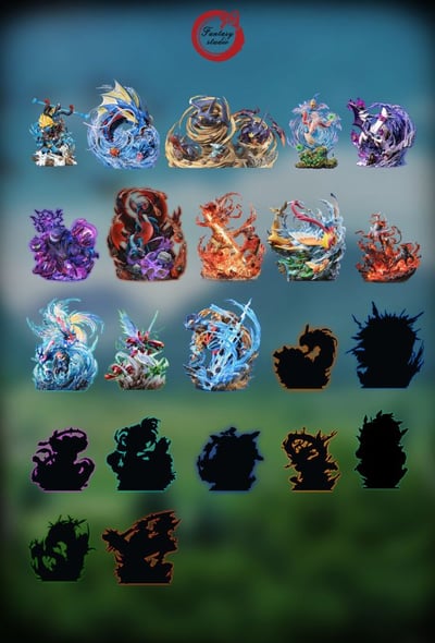 【現貨秒發】寶可夢 GX進化系列 第十三彈 共鳴第三代禦三家 巨沼怪家族 X fantasy幻想屋8