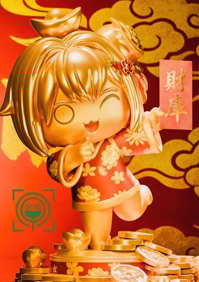 【預購】勝利女神：妮姬 雙比例 旺仔Doro X GEISHA瑰夏社3