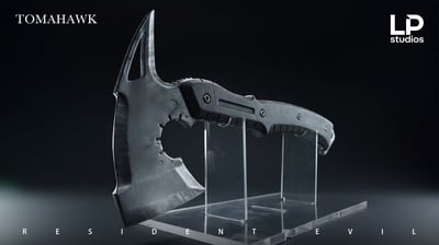 【預購】生化危機9 安魂造型擺件&戰斧造型擺件 X LP.-Studio13