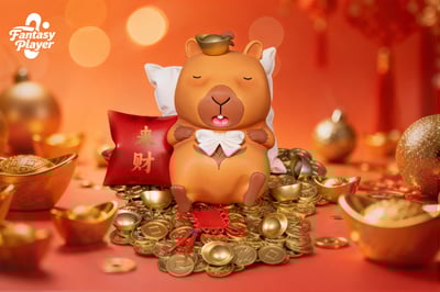 【預購】卡皮巴拉 招財波仔 X Fantasy Player絕想玩家聯盟2