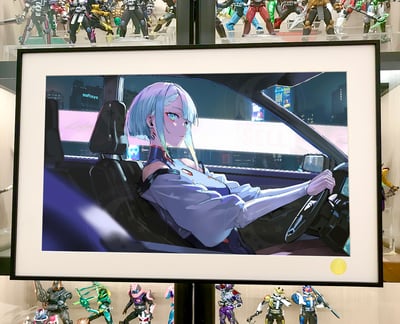 【預購】電馭叛客邊緣行者《車手露西》動漫裝飾畫 X 星空工作室2