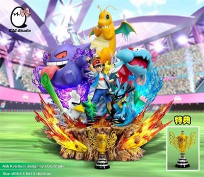 【現貨秒發】寶可夢 八大師世界錦標賽 小智的奪冠瞬間 X EGG阿蛋小作坊2