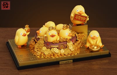 【預購】宮崎駿 招財大鳥神擺件 X 發工作室5