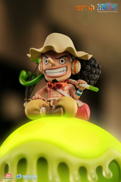 【現貨秒發】海賊王 騙人布 捏捏撒謊布 觸控小夜燈 X HAPPY LIFE 正版授權8