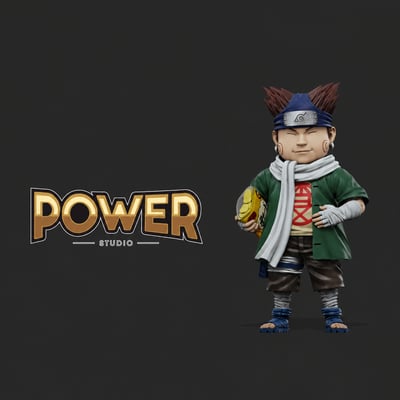 【預購】火影忍者 童年12小強系列—丁次 X Power-Studio1