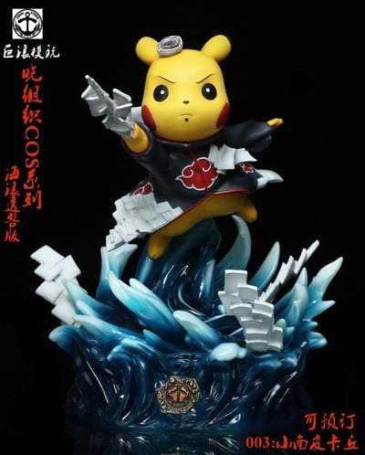 【現貨秒發】火影忍者 曉組織共鳴 皮卡丘cos小南 X Surge巨浪模玩1