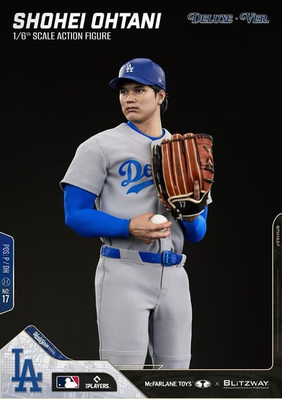 【預購】美國職棒大聯盟 可動人偶 大谷翔平 X BLITZWAY+McFarlane Toys9