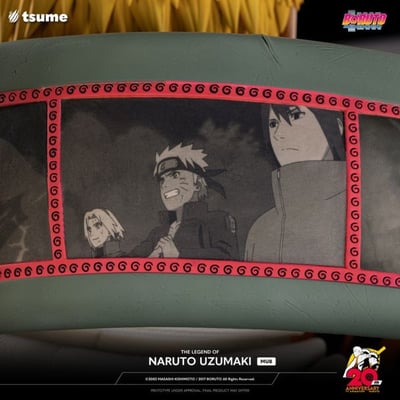 【現貨秒發】火影忍者 疾風傳 火影20周年 漩渦鳴人胸像 X Tsume THE LEGEND OF NARUTO UZUMAKI - MUB11