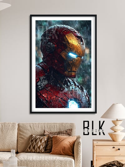 【預購】Marvel漫威《雨之鋼鐵人》動漫裝飾畫&冰箱貼 X 巴洛克工作室2