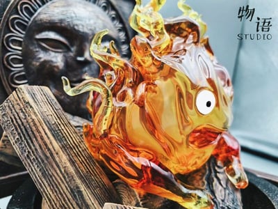 【現貨秒發】宮崎駿 霍爾的移動城堡 桌面系列第一彈 卡西法 X 物語工作室5