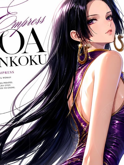 【預購】海賊王《雜志女帝》動漫裝飾畫 X 星空工作室5
