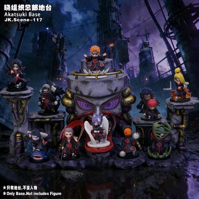 【售罄展示追加請私訊客服@toystationtw】火影忍者 曉組織總部地台 X JacksDo2