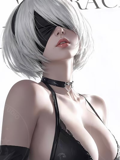 【預購】尼爾自動人形《雜志2B》動漫裝飾畫 X 星空工作室5
